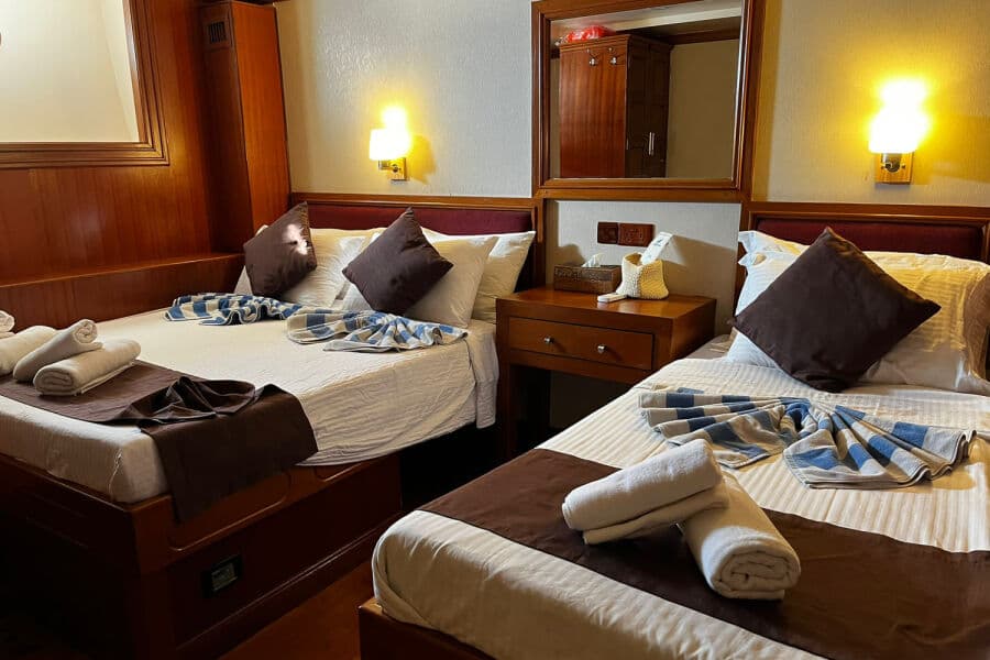 Cabin 1,2,7,8  - Double + single Lower Deck - image