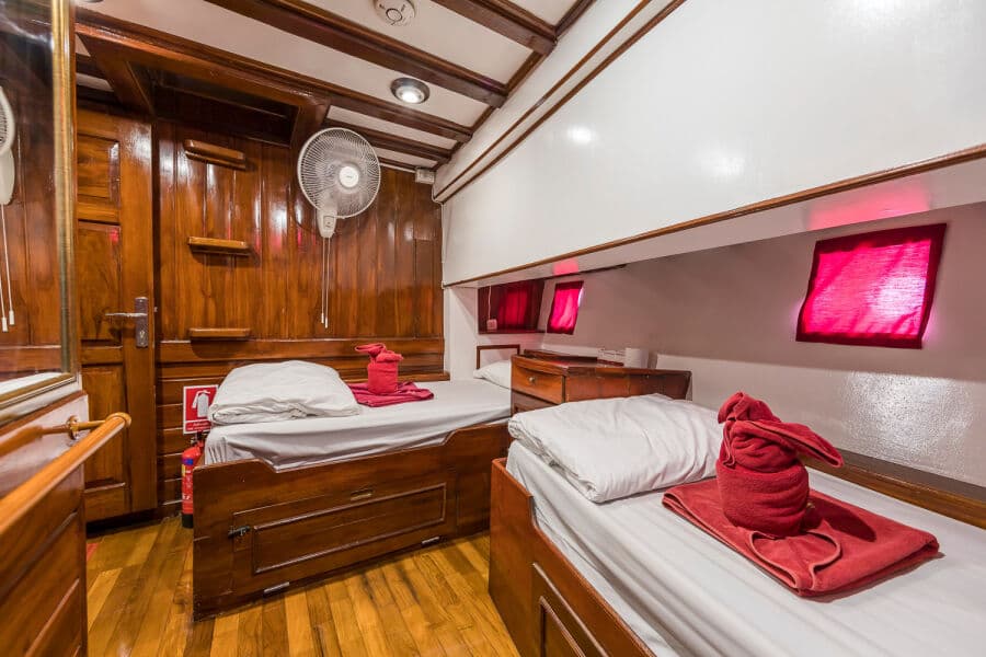 Classic Twin (Cabins 2 & 3) Lower Deck - image